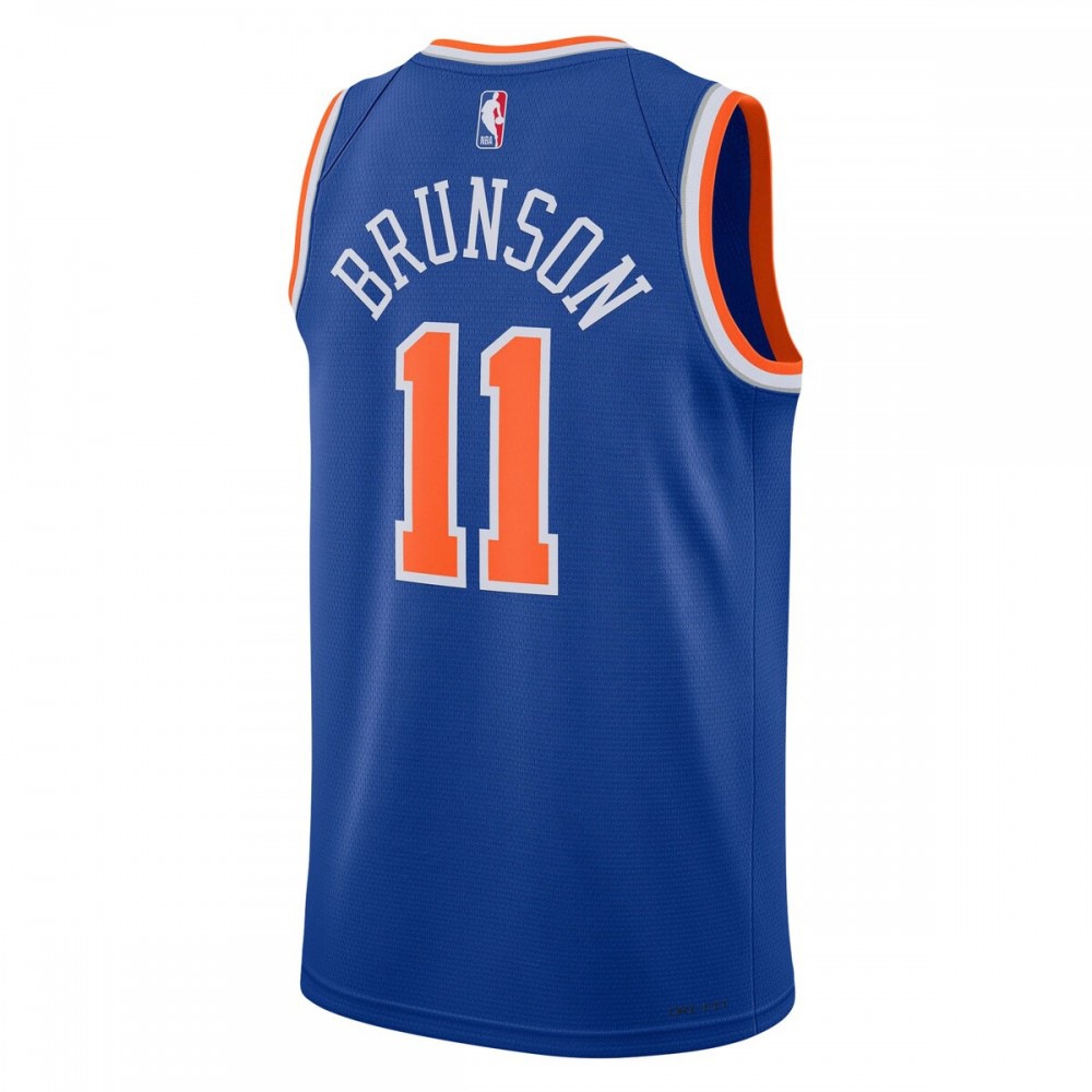 Jalen Brunson New York Knicks Unisex Swingman Jersey - Icon Edition - Blue-Pro Kit Vault | Brand New 26/27 Sports Jerseys